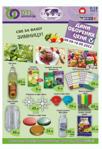 Europrom katalog - 09.09.2022 - 18.09.2022.