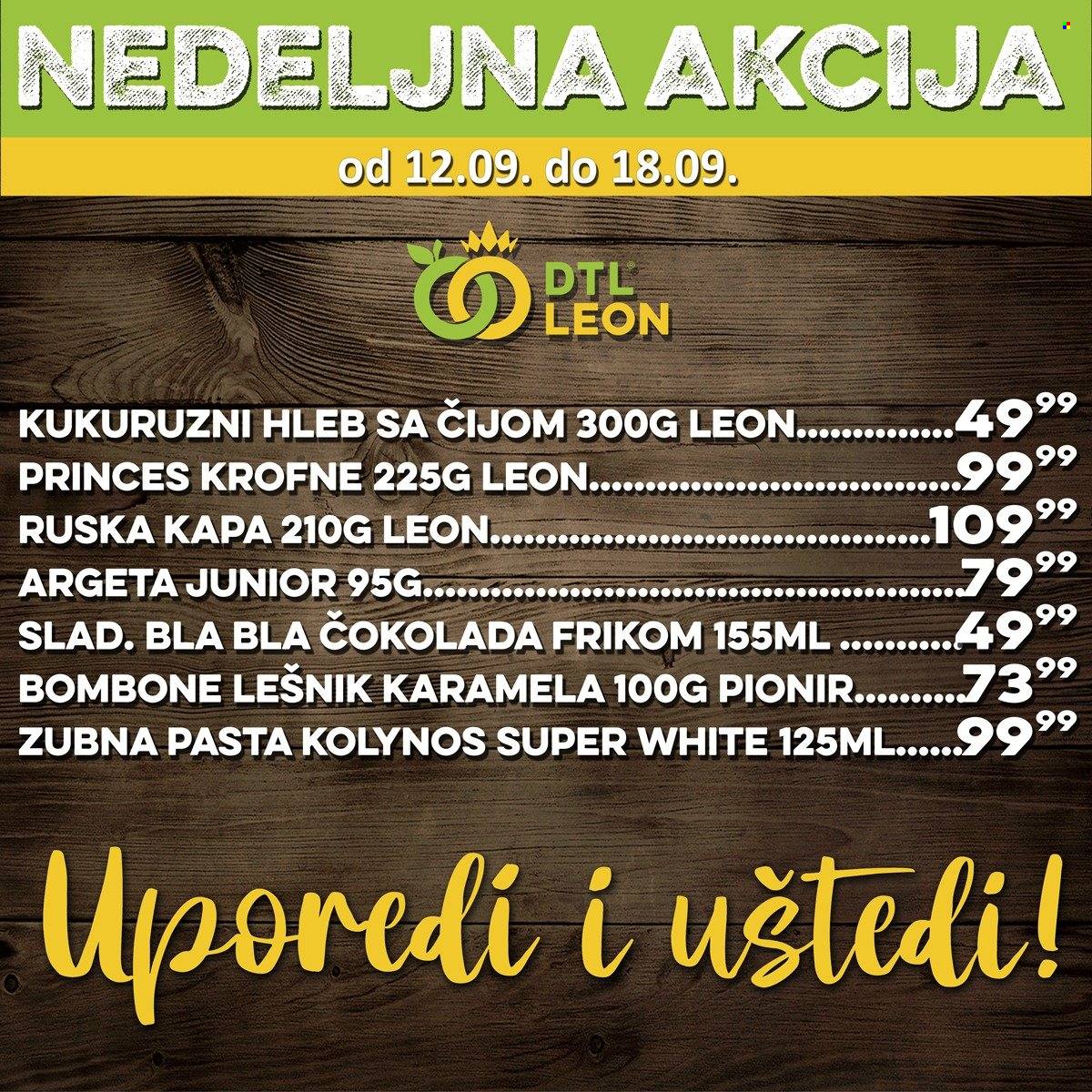 Leon Diskont katalog - 12.09.2022 - 18.09.2022. Stranica 1