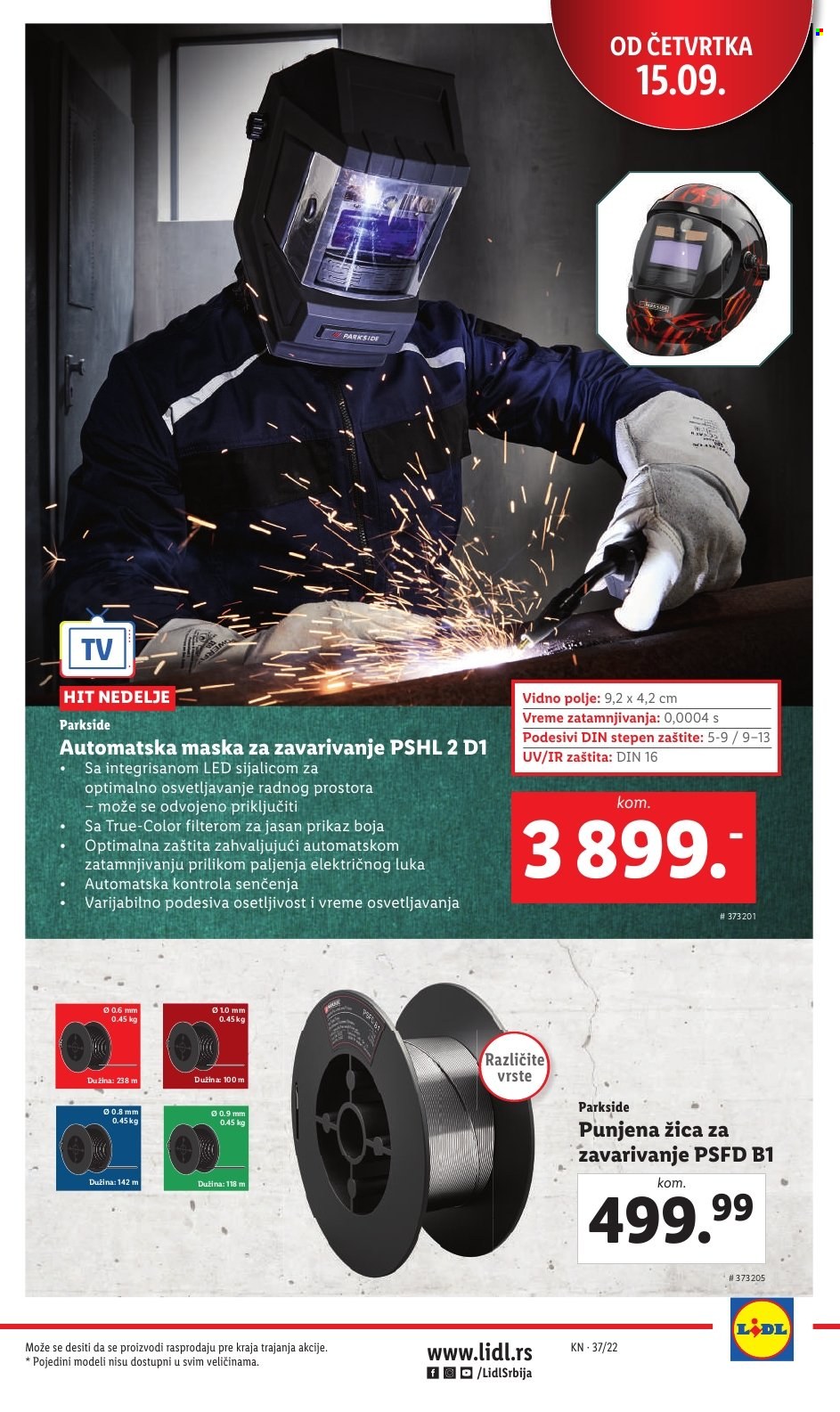 Lidl katalog - 15.09.2022 - 21.09.2022. Stranica 27