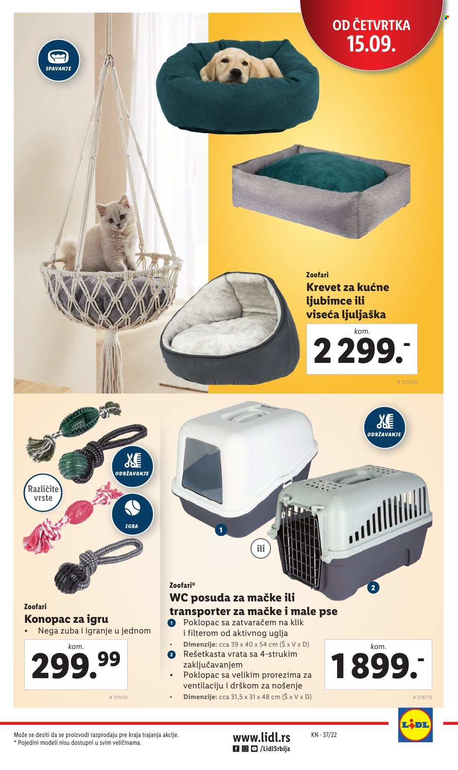 Lidl katalog - 15.09.2022 - 21.09.2022. Stranica 36