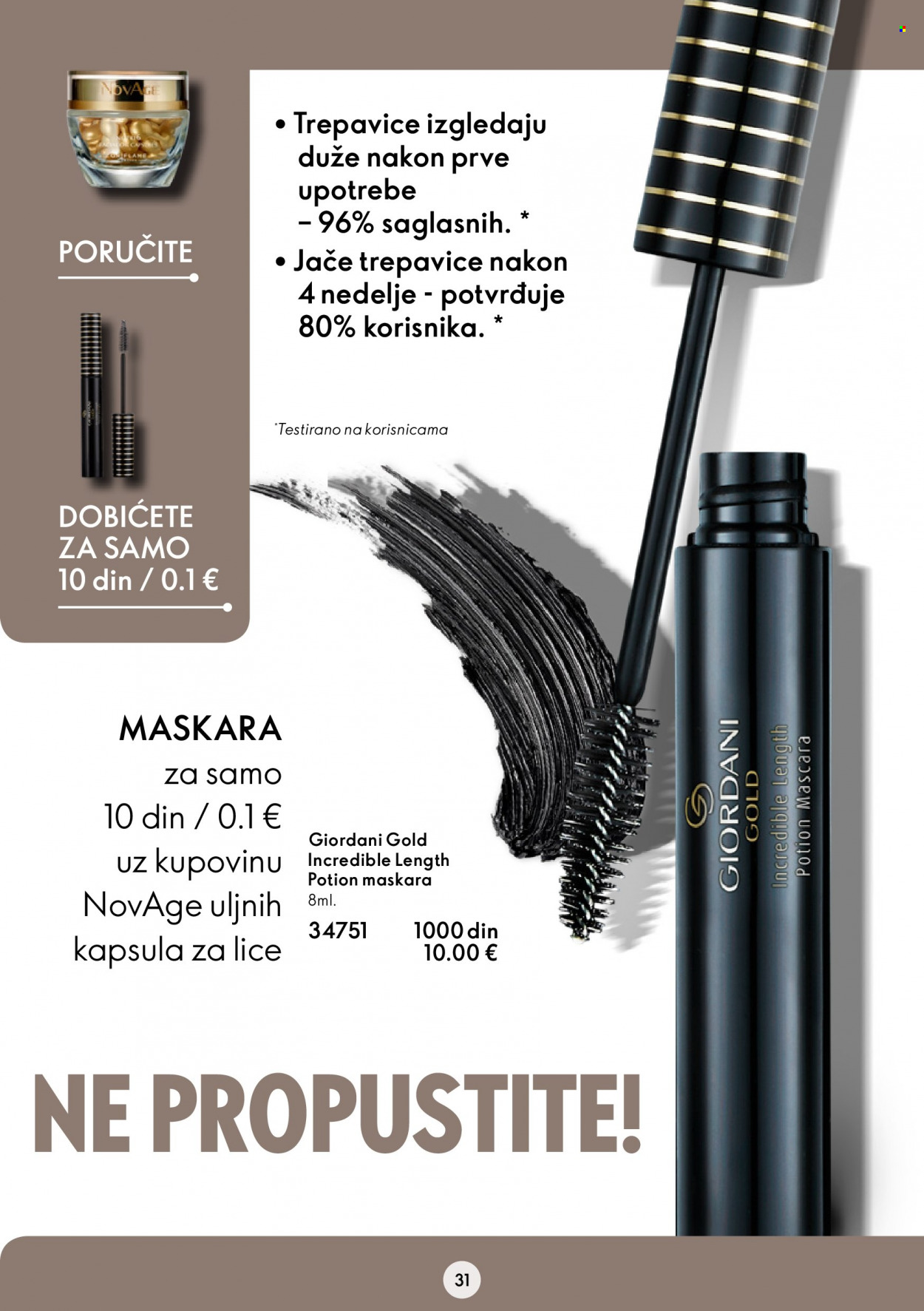 Oriflame katalog - 14.09.2022 - 04.10.2022. Stranica 31