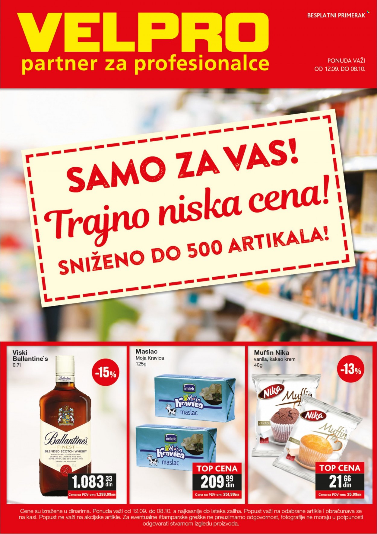 Velpro katalog - 12.09.2022 - 08.10.2022. Stranica 1