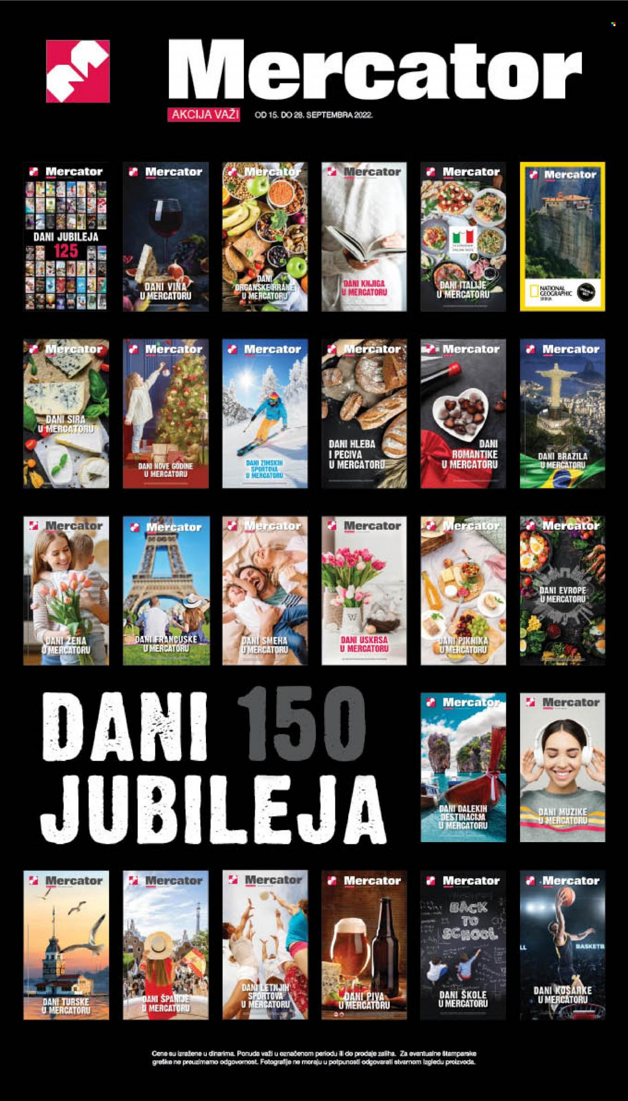 Mercator Centar katalog - 15.09.2022 - 28.09.2022. Stranica 1