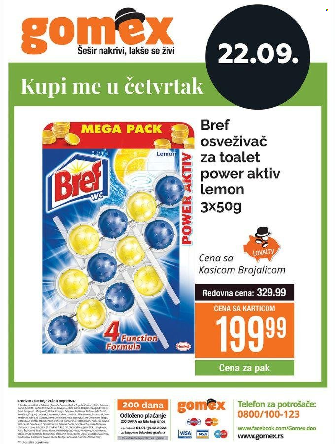 Gomex katalog - 22.09.2022 - 22.09.2022. Stranica 1