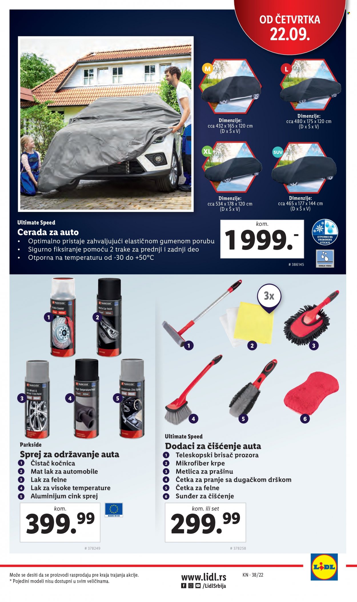 Lidl katalog - 22.09.2022 - 28.09.2022. Stranica 33