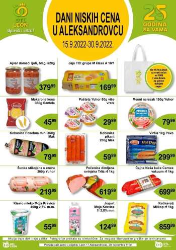 Leon Diskont katalog - 15.09.2022 - 30.09.2022.