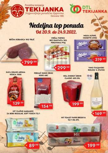Tekijanka katalog - 20.09.2022 - 24.09.2022.