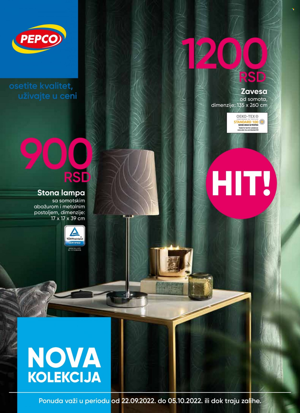 Pepco katalog - 22.09.2022 - 05.10.2022. Stranica 1