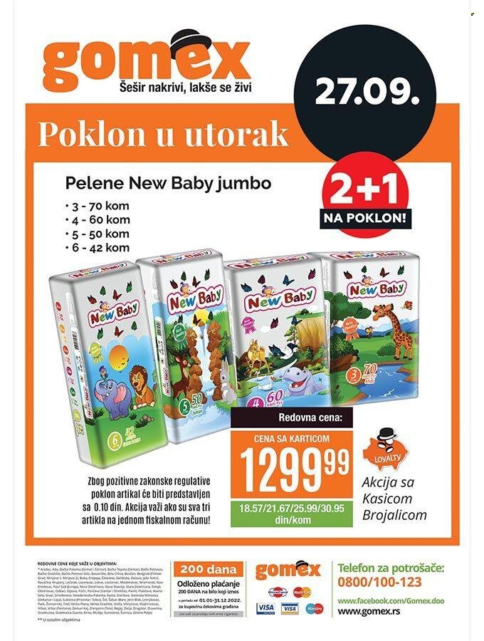 Gomex katalog - 27.09.2022 - 27.09.2022. Stranica 1
