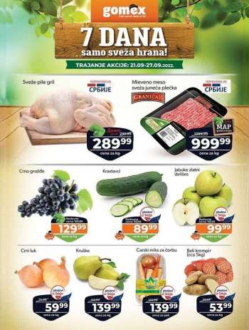 Gomex katalog - 21.09.2022 - 27.09.2022.