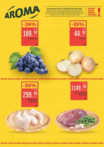 Aroma Market katalog - 22.09.2022 - 25.09.2022.