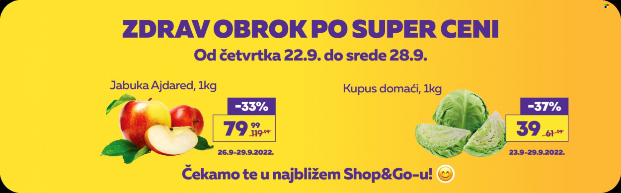 Shop & Go katalog - 22.09.2022 - 28.09.2022. Stranica 1