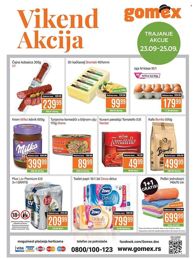 Gomex katalog - 23.09.2022 - 25.09.2022. Stranica 1