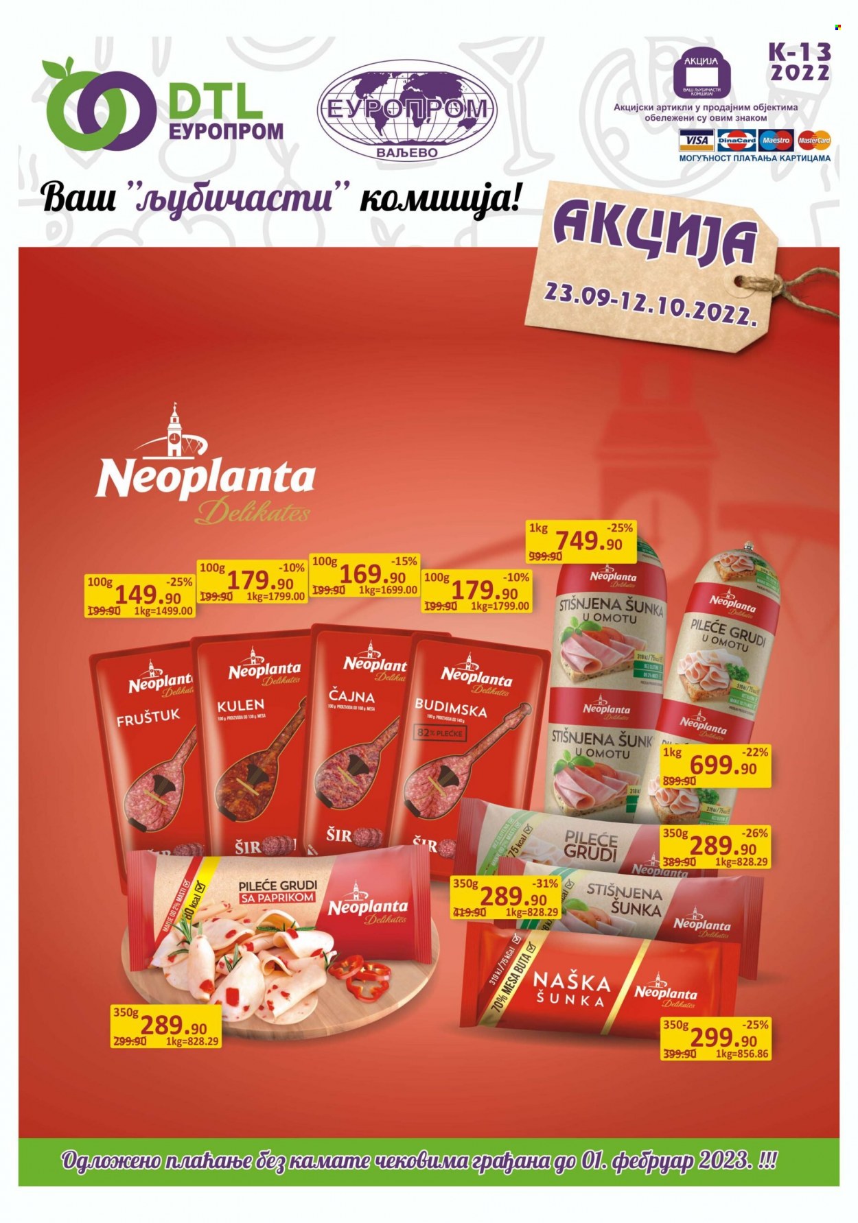 Europrom katalog - 23.09.2022 - 12.10.2022. Stranica 1