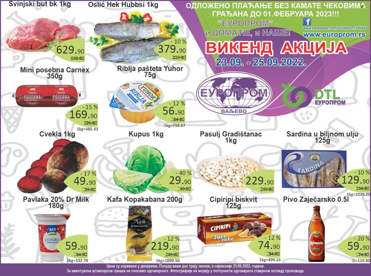 Europrom katalog - 23.09.2022 - 25.09.2022. Stranica 1