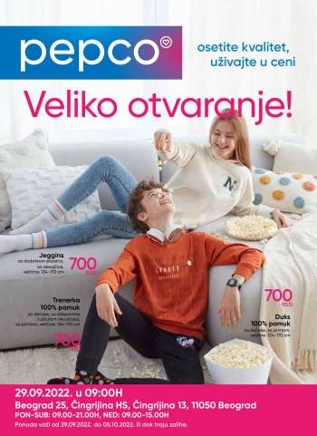 Pepco katalog - 29.09.2022 - 05.10.2022.