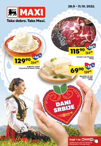 Maxi katalog - 28.09.2022 - 11.10.2022.