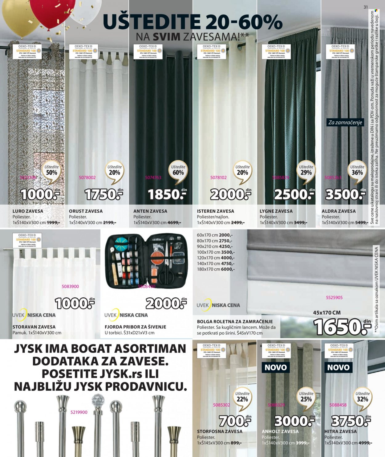 JYSK katalog - 29.09.2022 - 12.10.2022. Stranica 31