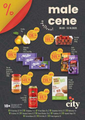 Aroma Market katalog - 30.09.2022 - 13.10.2022.
