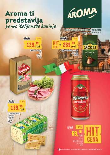 Aroma Market katalog - 30.09.2022 - 13.10.2022.