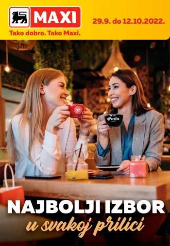 Maxi katalog - 29.09.2022 - 12.10.2022.