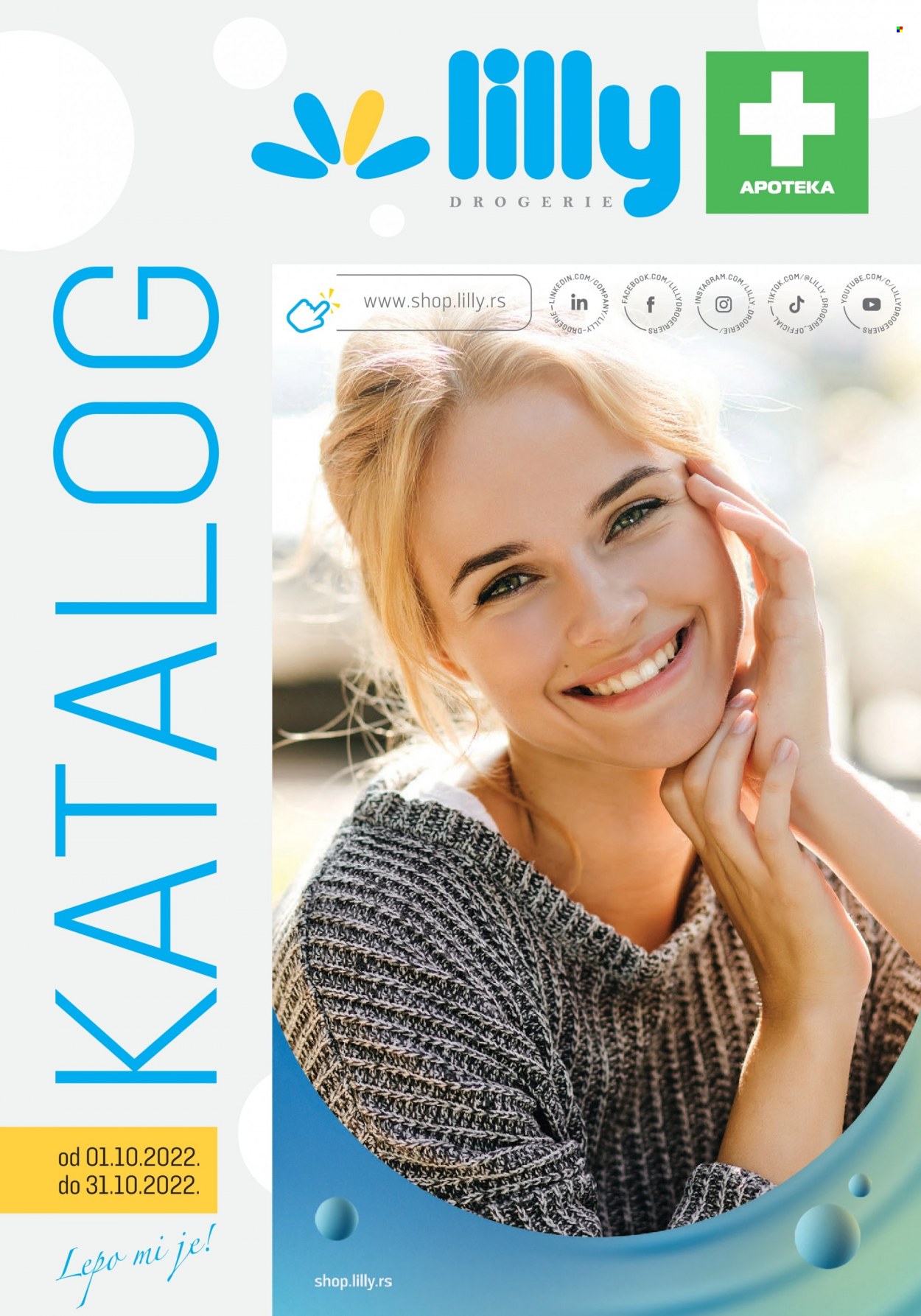 Lilly Drogerie katalog - 01.10.2022 - 31.10.2022. Stranica 1