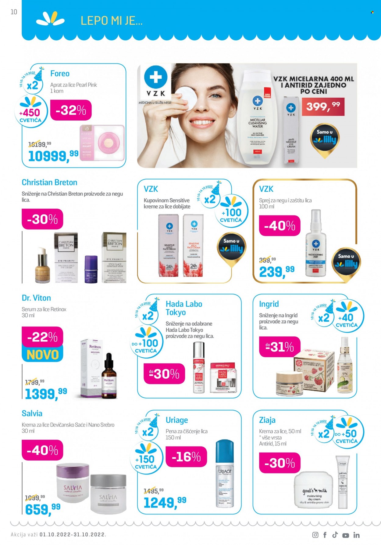 Lilly Drogerie katalog - 01.10.2022 - 31.10.2022. Stranica 10