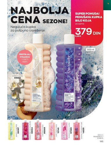 Avon katalog - 01.10.2022 - 31.10.2022. Stranica 185