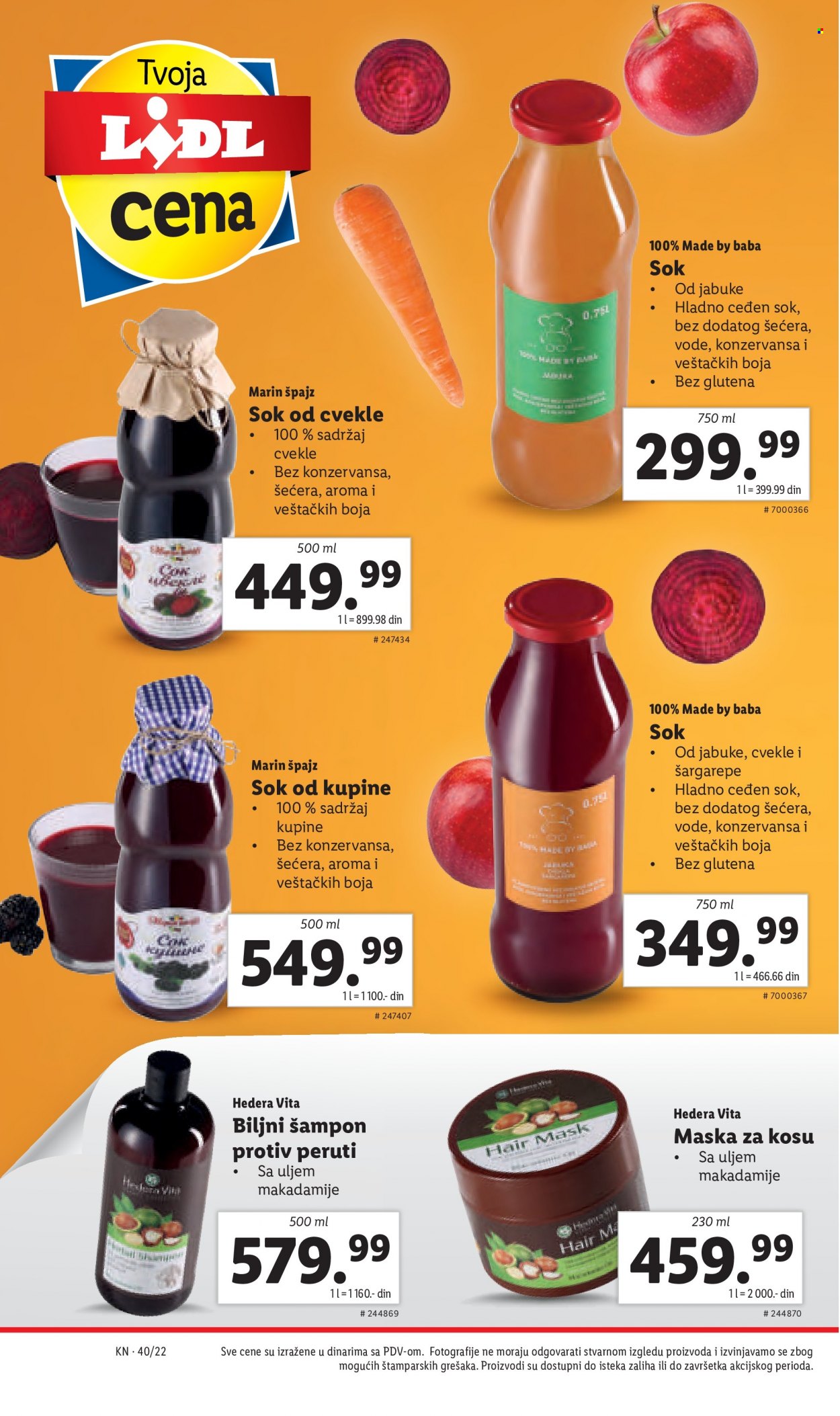 Lidl katalog - 06.10.2022 - 12.10.2022. Stranica 20