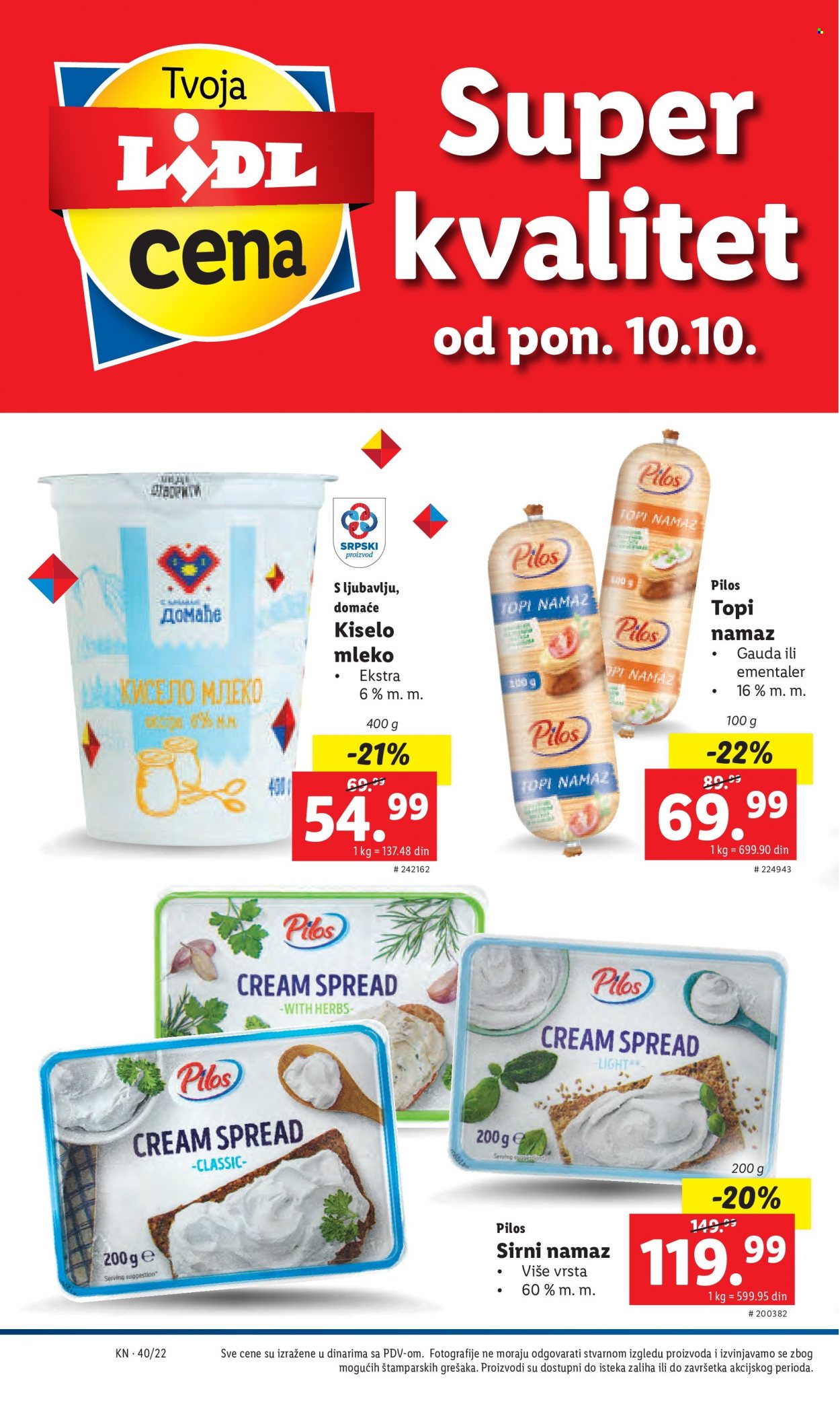 Lidl katalog - 06.10.2022 - 12.10.2022. Stranica 50