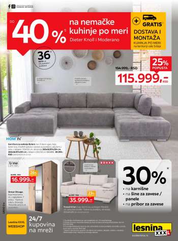 Lesnina XXXL katalog - 03.10.2022 - 30.10.2022.