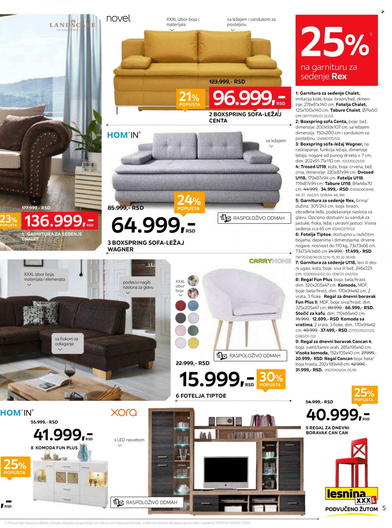 Lesnina XXXL katalog - 03.10.2022 - 30.10.2022. Stranica 5