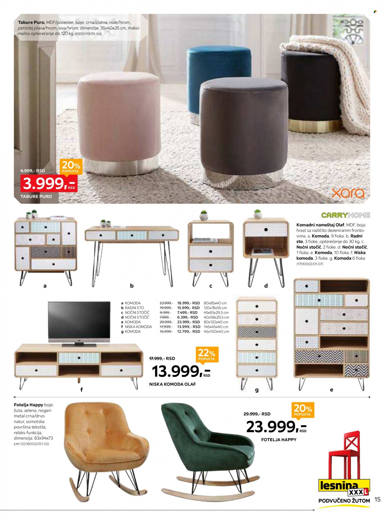 Lesnina XXXL katalog - 03.10.2022 - 30.10.2022. Stranica 15