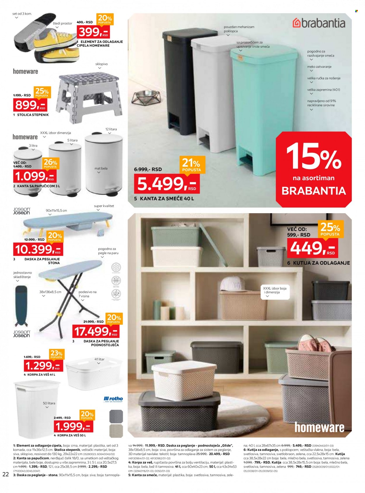 Lesnina XXXL katalog - 03.10.2022 - 30.10.2022. Stranica 22