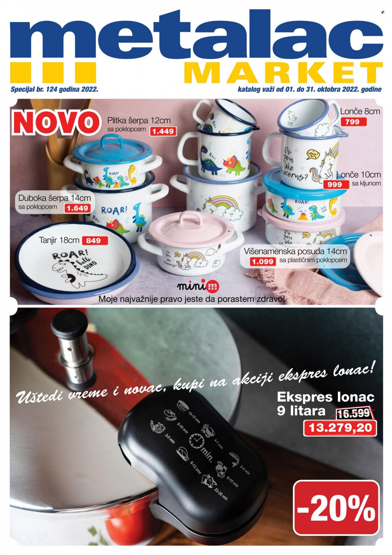 Metalac Market katalog - 01.10.2022 - 31.10.2022. Stranica 1