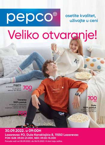 Pepco katalog - 30.09.2022 - 05.10.2022.