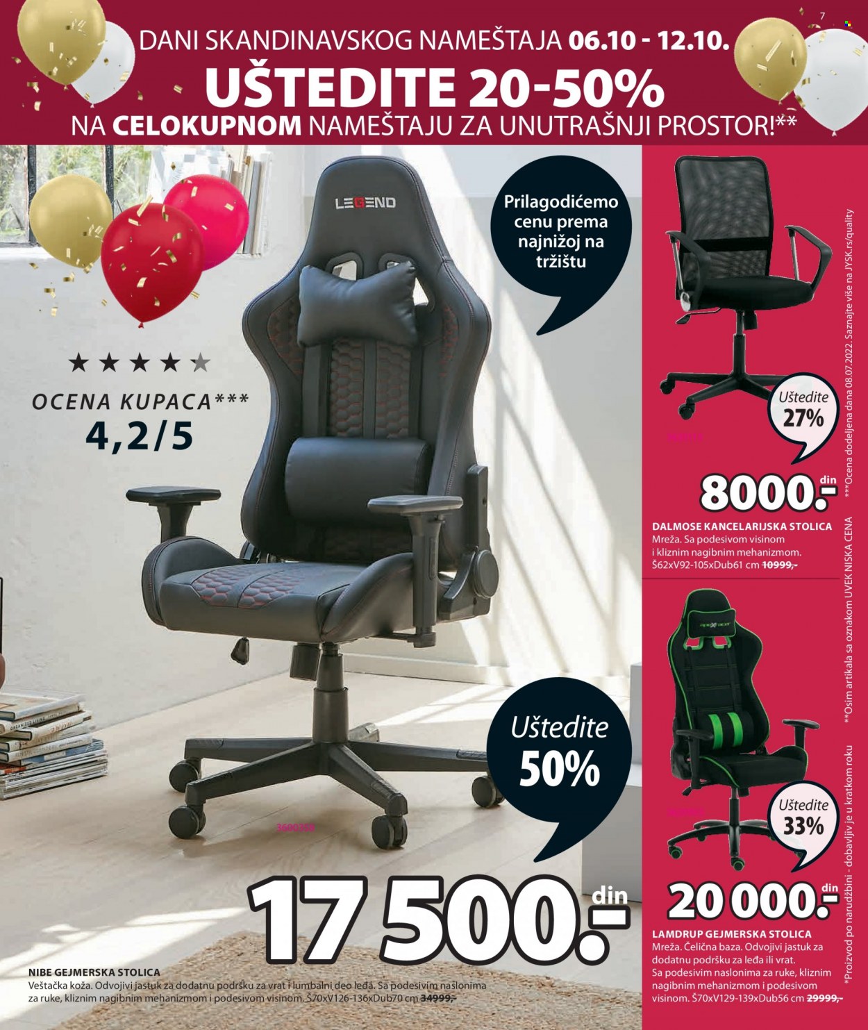 JYSK katalog - 06.10.2022 - 19.10.2022. Stranica 7