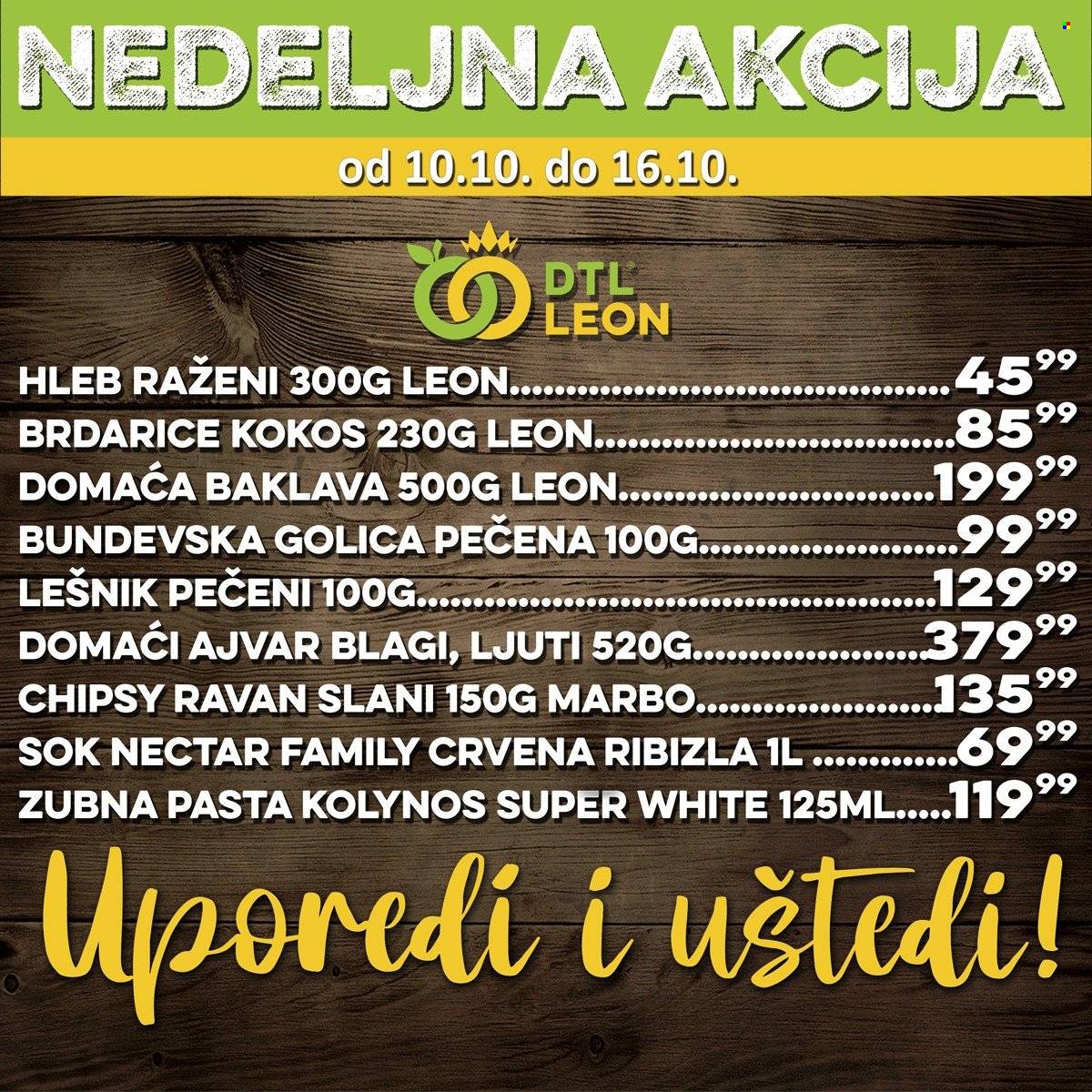 Leon Diskont katalog - 10.10.2022 - 16.10.2022. Stranica 1