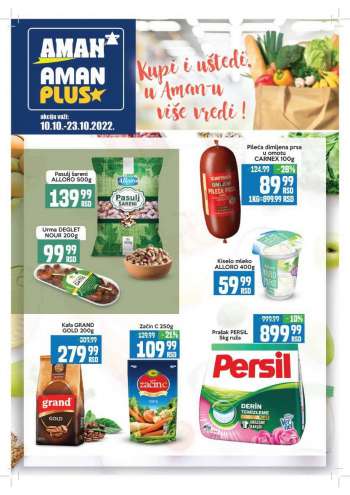 Aman katalog - 10.10.2022 - 23.10.2022.
