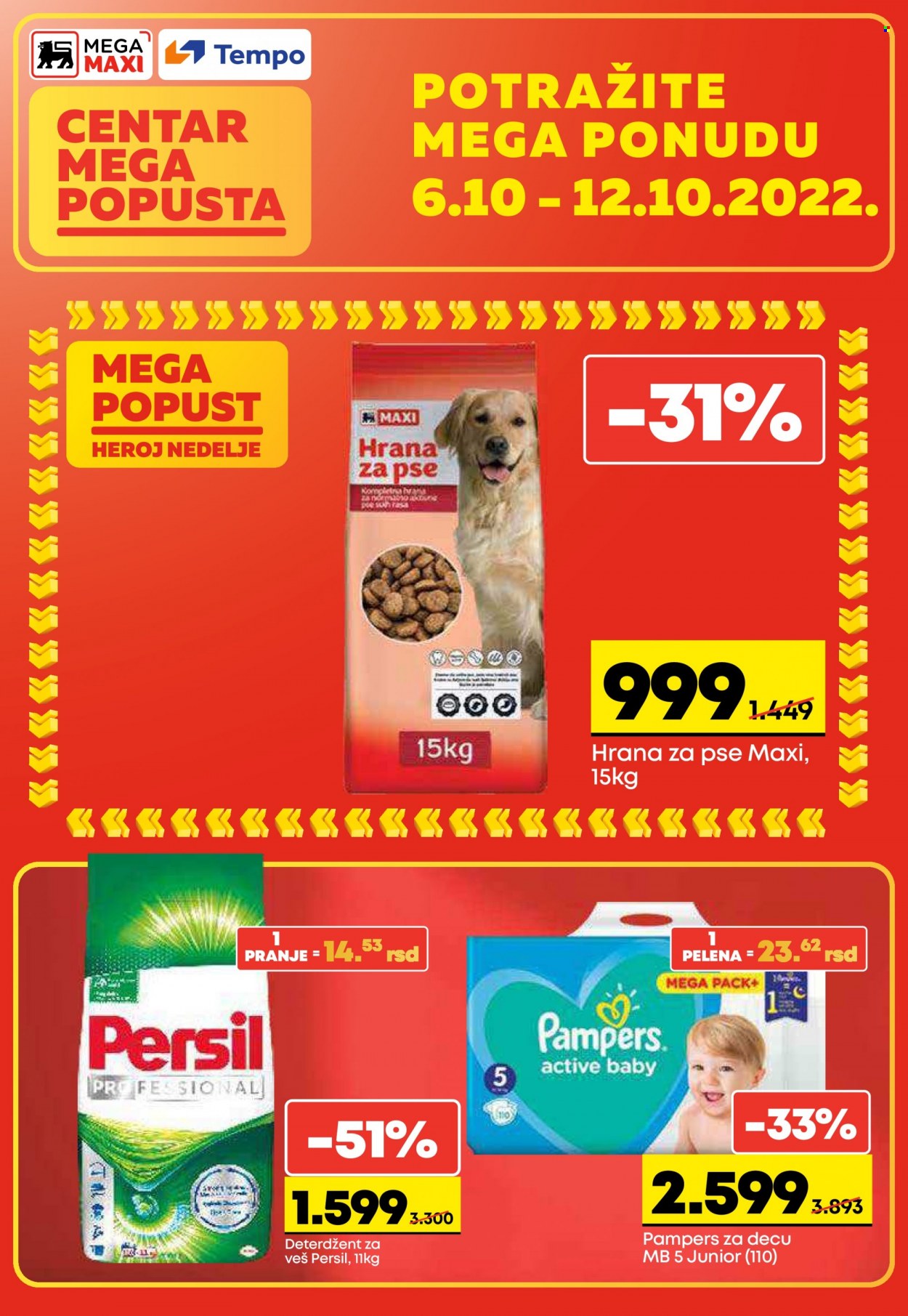 Mega Maxi katalog - 06.10.2022 - 12.10.2022. Stranica 1