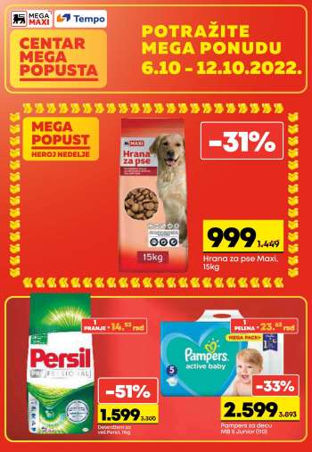 Mega Maxi katalog - 06.10.2022 - 12.10.2022.