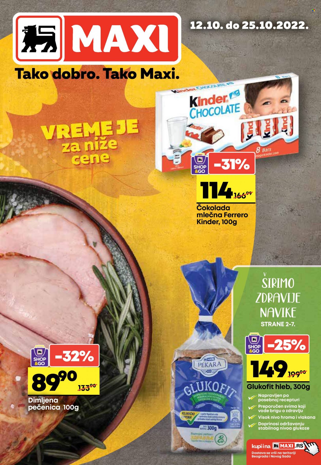 Maxi katalog - 12.10.2022 - 25.10.2022. Stranica 1