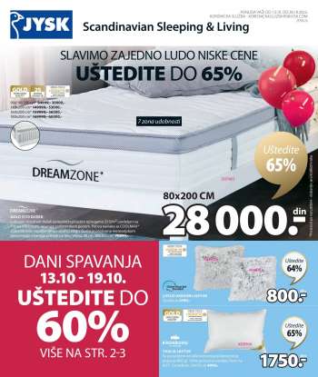 JYSK katalog - 13.10.2022 - 26.10.2022.