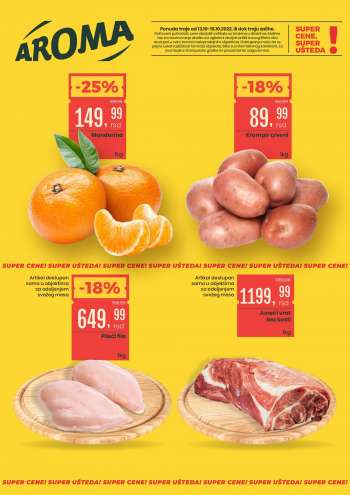 Aroma Market katalog - 13.10.2022 - 16.10.2022.