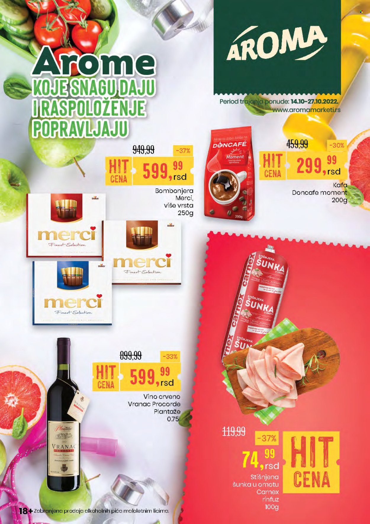 Aroma Market katalog - 14.10.2022 - 27.10.2022. Stranica 1