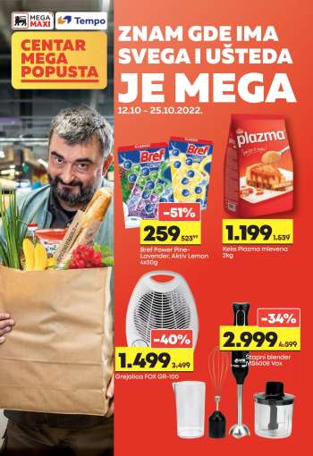 Mega Maxi katalog - 12.10.2022 - 25.10.2022.