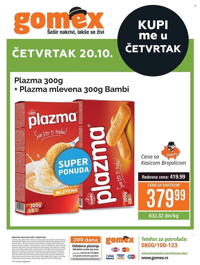 Gomex katalog - 20.10.2022 - 20.10.2022. Stranica 1