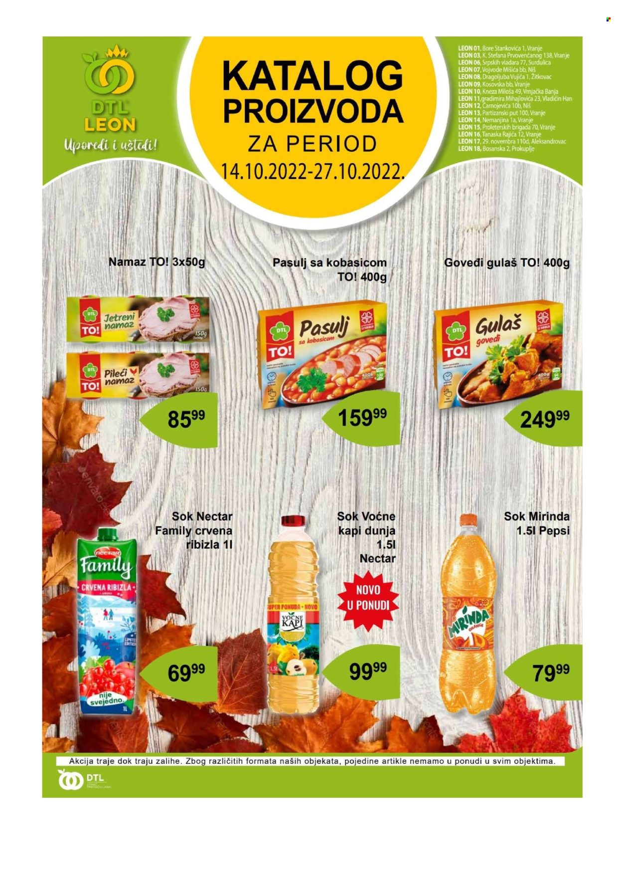 Leon Diskont katalog - 14.10.2022 - 27.10.2022. Stranica 1