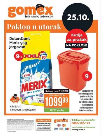 Gomex katalog - 25.10.2022 - 25.10.2022.