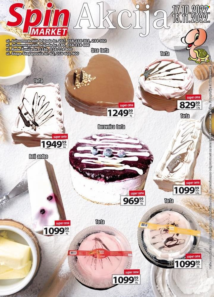 Spin Market katalog - 17.10.2022 - 15.11.2022. Stranica 1